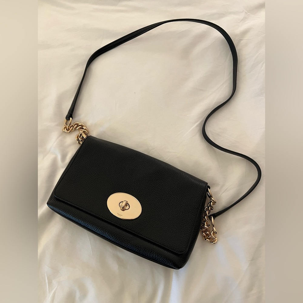 COACH Black Leather Crossbody. Great condition! No visible marks.